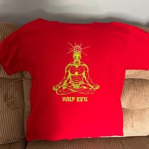 Half Evil- Meditation Tee- Never Worn!